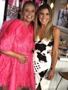 Glowing party ready event makeup for a hens party in Melbourne.